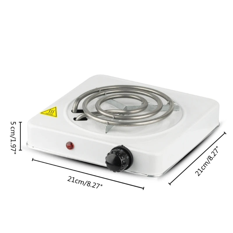 Raf Electric Stove – 1000W Hot Plate Cooker with Thermostat Control & Overheat Protection