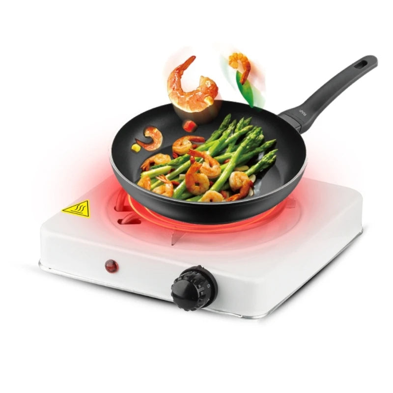 Raf Electric Stove – 1000W Hot Plate Cooker with Thermostat Control & Overheat Protection