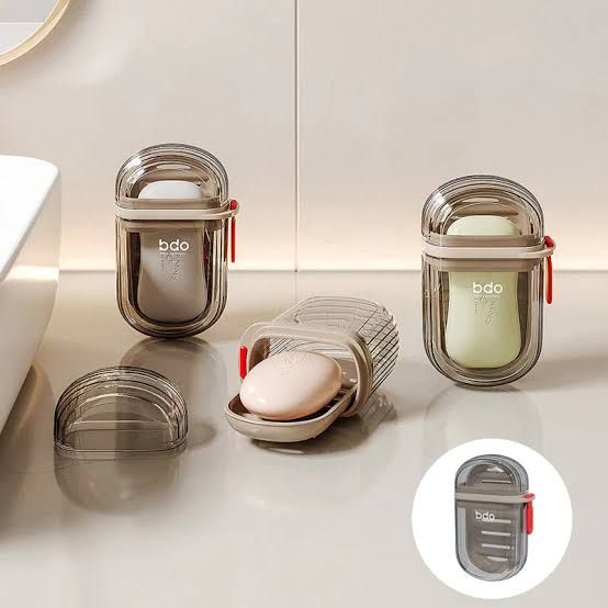 Vertical Plastic Portable Soap Holder
