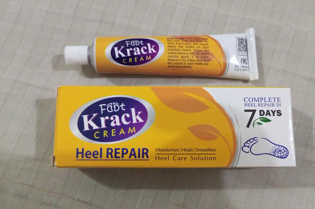 Herbal Krack Feet Heel Repair Cream - 7 Day Healing Treatment 25g Count 0