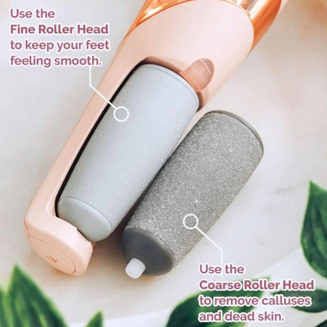 Rechargeable Electric Foot File - Callus Remover for Soft Smooth Feet