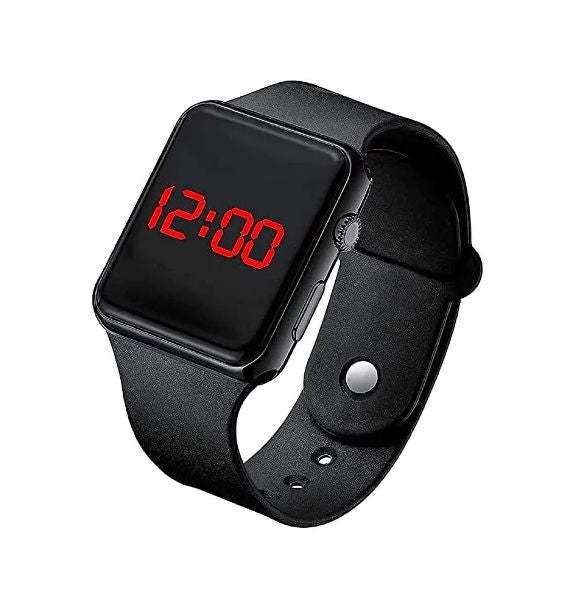 Kids digital LED watch in multiple colors from Techwilla