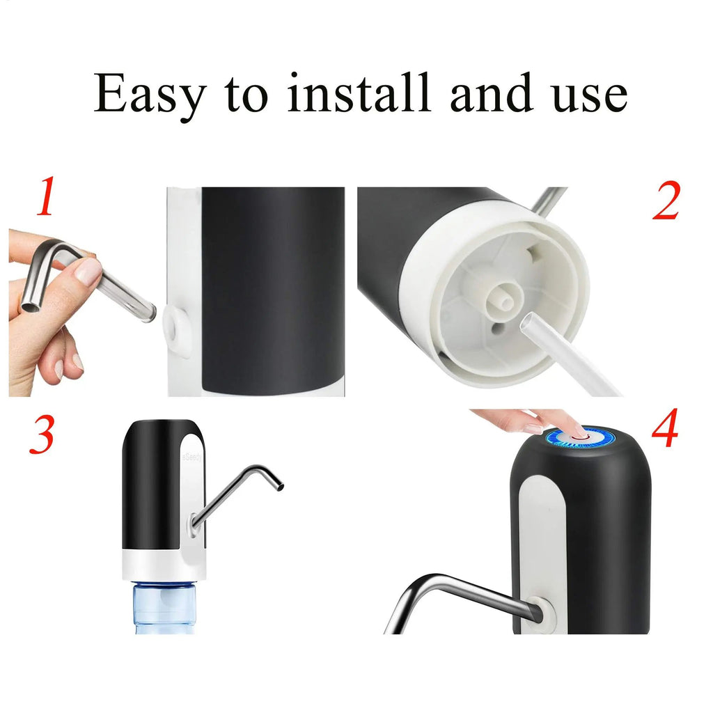 Portable water dispenser for outdoor or travel use