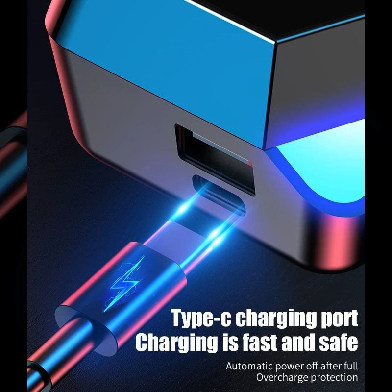 All components of the M28 TWS earbuds package including case, earbuds, and cable