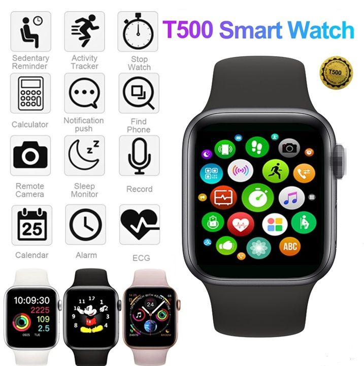 T500 Bluetooth Smart Watch Smart Watch For Men & Women | Call Player Fitness Tracking Smartwatch for Android iOS
